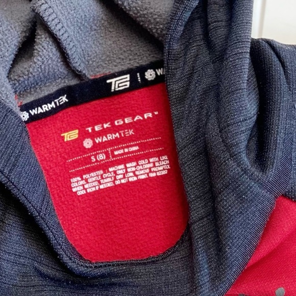 •Tek Gear• baseball graphic raglan sweatshirt - Picture 6 of 6